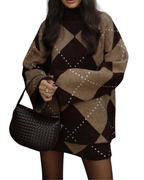 Σετ πουλόβερ με διαμάντια