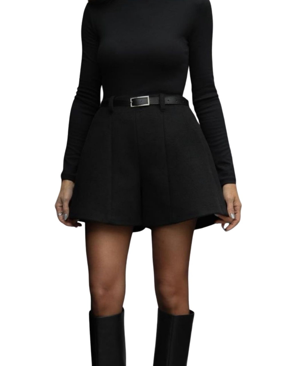 Κοντό με ζώνη