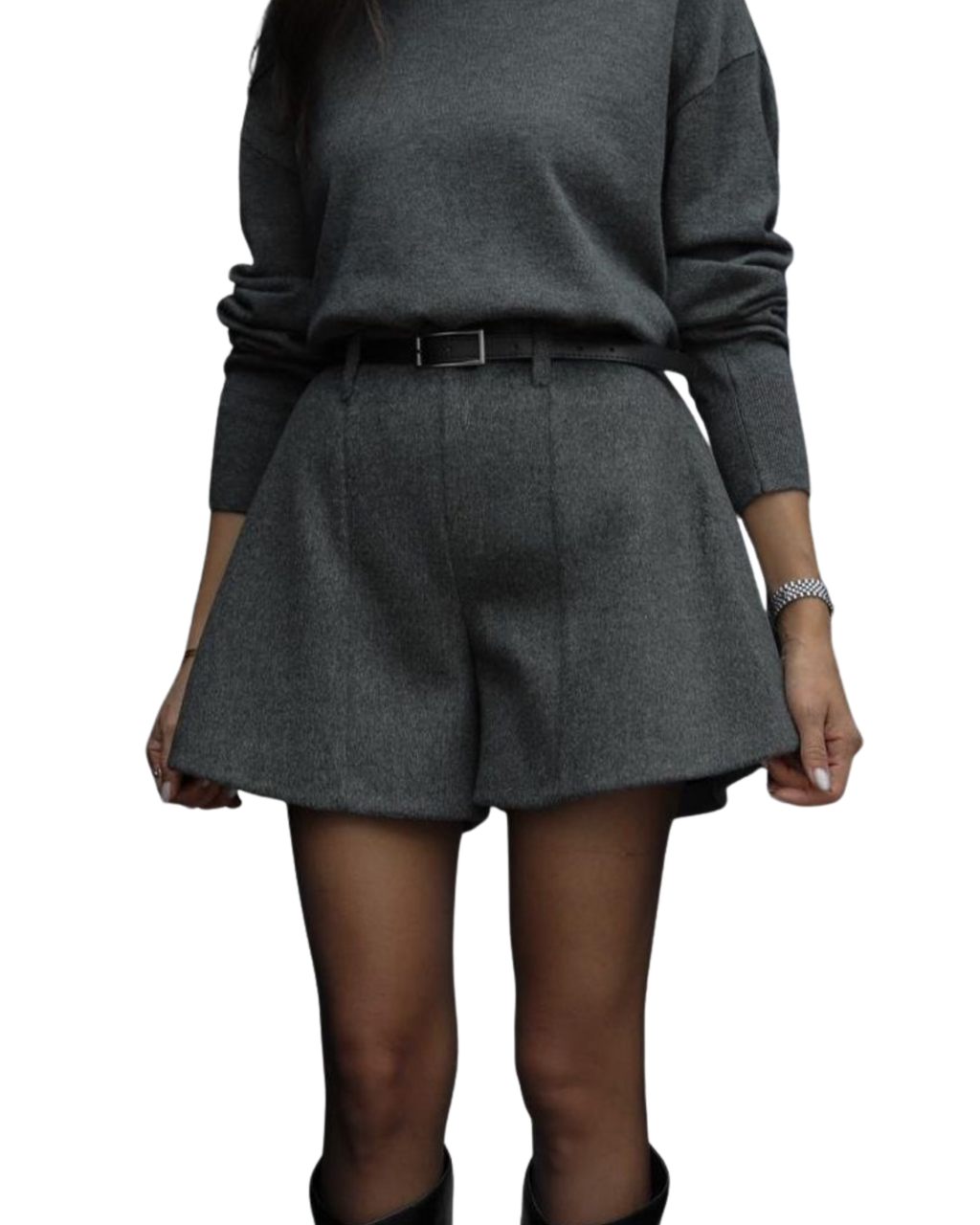 Κοντό με ζώνη